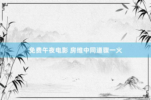 免费午夜电影 房维中同道骤一火